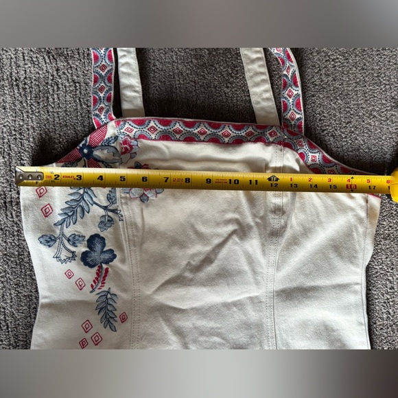 SHYANNE WOMEN'S AMERICANA EMBROIDERED DENIM DRESS Cowgirl Western Festival M - Picture 12 of 14